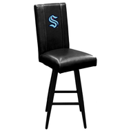 Swivel Bar Stool 2000 With Seattle Kraken Primary Logo