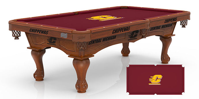 Central Michigan Chippewas Pool Table