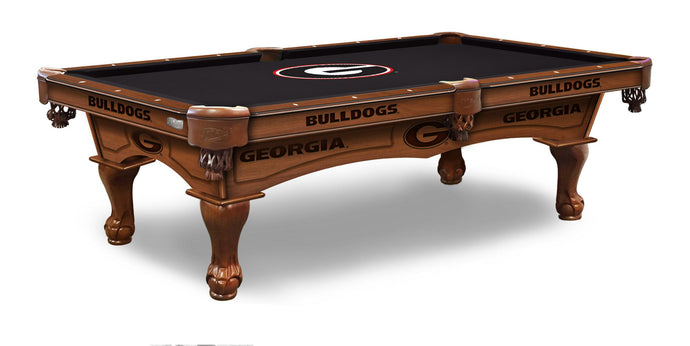 Georgia Bulldogs Pool Table