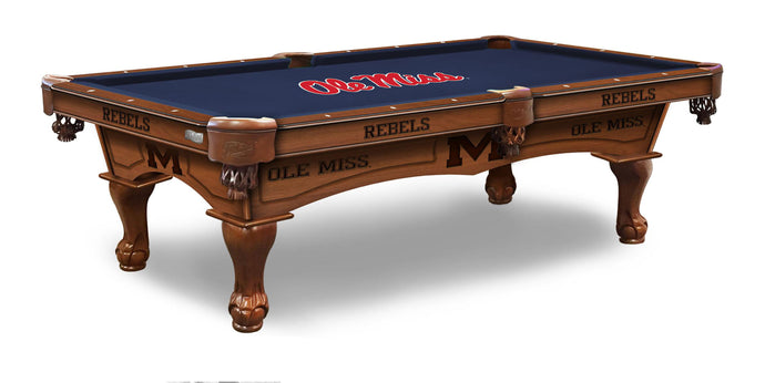 University of Mississippi Pool Table
