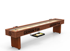 Alabama University 12 Ft. Shuffleboard Table