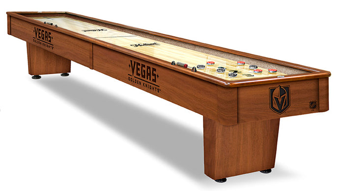 Vegas Golden Knights 12' Shuffleboard Table
