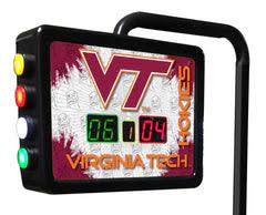 Virginia Tech Hokies 12' Shuffleboard Table