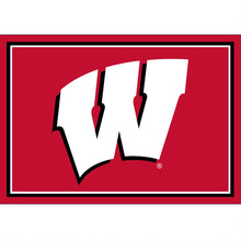 Load image into Gallery viewer, Wisconsin Badgers 3x4 Area Rug
