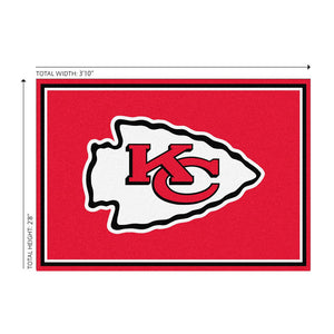 Kansas City Chiefs 3x4 Area Rug