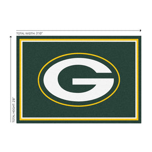 Green Bay Packers 3x4 Area Rug