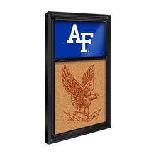 Load image into Gallery viewer, Air Force Falcons: Dual Logos - Cork Note Board - The Fan-Brand