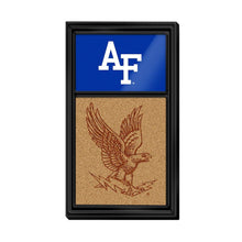 Load image into Gallery viewer, Air Force Falcons: Dual Logos - Cork Note Board - The Fan-Brand