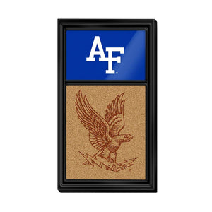 Air Force Falcons: Dual Logos - Cork Note Board - The Fan-Brand