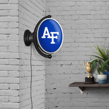 Load image into Gallery viewer, Air Force Falcons: Original Oval Rotating Lighted Wall Sign - The Fan-Brand