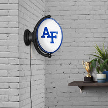 Load image into Gallery viewer, Air Force Falcons: Original Oval Rotating Lighted Wall Sign - The Fan-Brand