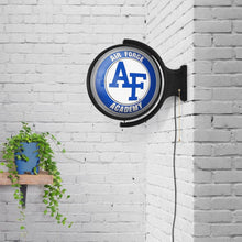 Load image into Gallery viewer, Air Force Falcons: Original Round Rotating Lighted Wall Sign - The Fan-Brand
