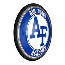 Load image into Gallery viewer, Air Force Falcons: Round Slimline Lighted Wall Sign - The Fan-Brand