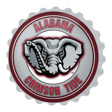 Load image into Gallery viewer, Alabama Crimson Tide: Al Logo - Bottle Cap Wall Sign - The Fan-Brand