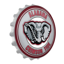 Load image into Gallery viewer, Alabama Crimson Tide: Al Logo - Bottle Cap Wall Sign - The Fan-Brand