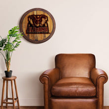 Load image into Gallery viewer, Alabama Crimson Tide: Al Logo - Branded &quot;Faux&quot; Barrel Top Sign - The Fan-Brand