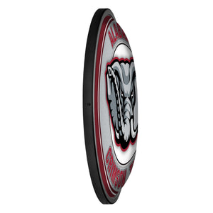 Alabama Crimson Tide: Al Logo - Round Slimline Lighted Wall Sign - The Fan-Brand