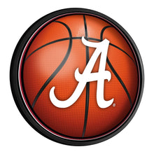 Load image into Gallery viewer, Alabama Crimson Tide: Basketball - Round Slimline Lighted Wall Sign - The Fan-Brand