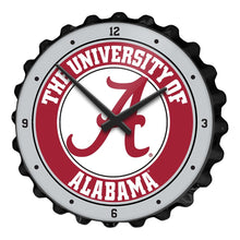 Load image into Gallery viewer, Alabama Crimson Tide: Bottle Cap Wall Clock - The Fan-Brand