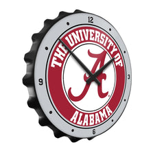 Load image into Gallery viewer, Alabama Crimson Tide: Bottle Cap Wall Clock - The Fan-Brand