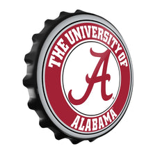 Load image into Gallery viewer, Alabama Crimson Tide: Bottle Cap Wall Sign - The Fan-Brand