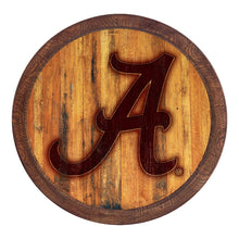 Load image into Gallery viewer, Alabama Crimson Tide: Branded &quot;Faux&quot; Barrel Top Sign - The Fan-Brand