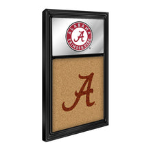 Load image into Gallery viewer, Alabama Crimson Tide: Dual Logo Mirrored Dry Erase Note Board - The Fan-Brand