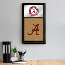 Load image into Gallery viewer, Alabama Crimson Tide: Dual Logo Mirrored Dry Erase Note Board - The Fan-Brand