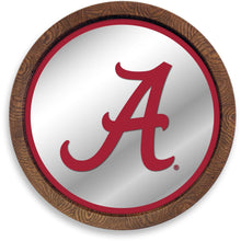 Load image into Gallery viewer, Alabama Crimson Tide: &quot;Faux&quot; Barrel Top Mirrored Wall Sign - The Fan-Brand