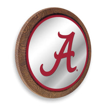 Load image into Gallery viewer, Alabama Crimson Tide: &quot;Faux&quot; Barrel Top Mirrored Wall Sign - The Fan-Brand