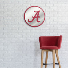 Load image into Gallery viewer, Alabama Crimson Tide: Modern Disc Mirrored Wall Sign - The Fan-Brand