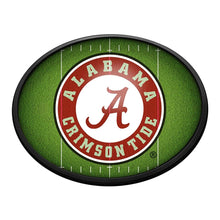 Load image into Gallery viewer, Alabama Crimson Tide: On the 50 - Oval Slimline Lighted Wall Sign - The Fan-Brand