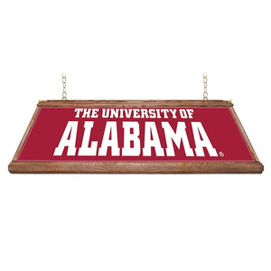 Alabama Crimson Tide: Premium Wood Pool Table Light - The Fan-Brand