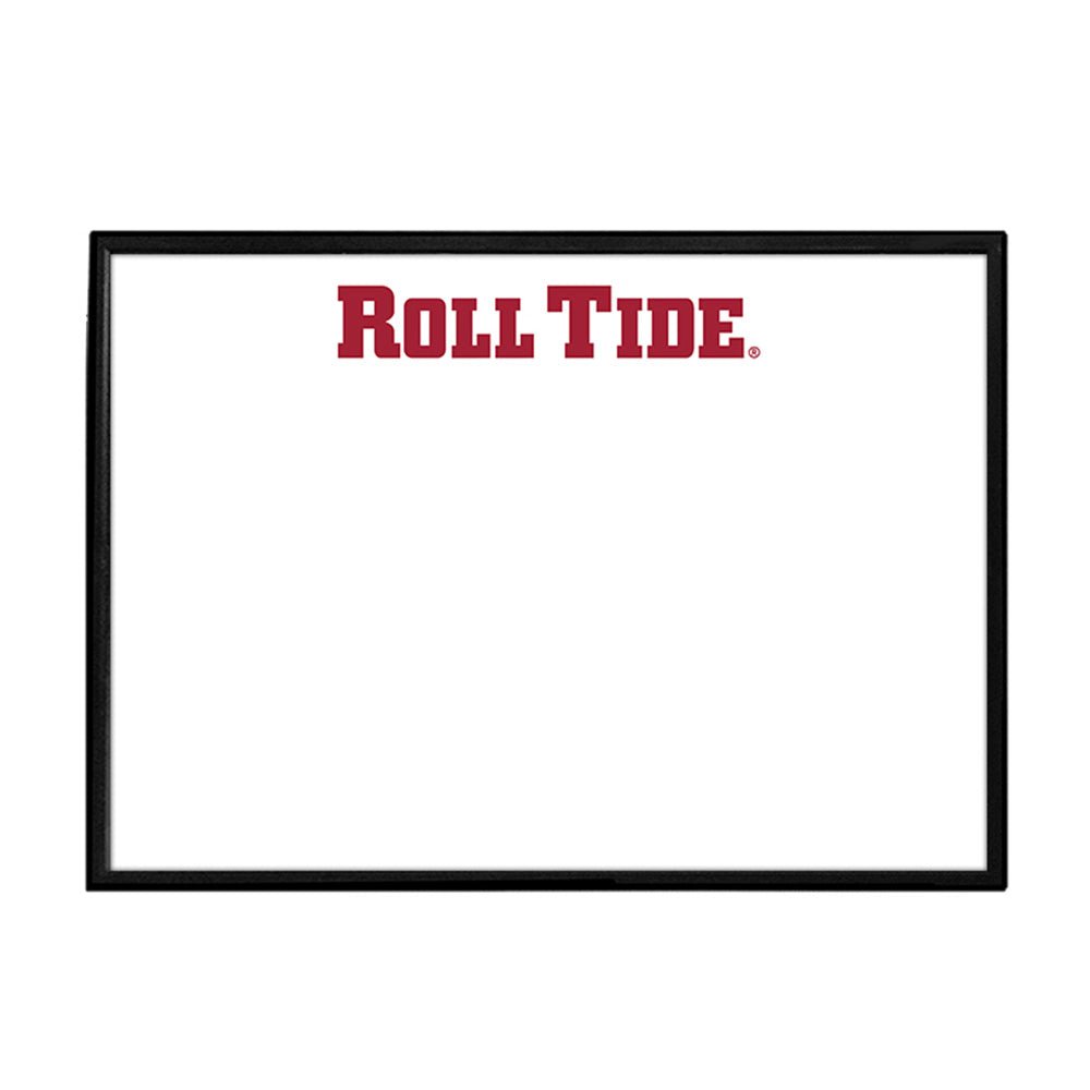 Alabama Crimson Tide: Roll Tide - Framed Dry Erase Wall Sign - The Fan-Brand