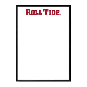 Alabama Crimson Tide: Roll Tide - Framed Dry Erase Wall Sign - The Fan-Brand