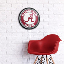 Load image into Gallery viewer, Alabama Crimson Tide: Round Slimline Lighted Wall Sign - The Fan-Brand