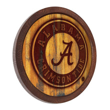 Load image into Gallery viewer, Alabama Crimson Tide: School Seal - Branded &quot;Faux&quot; Barrel Top Sign - The Fan-Brand