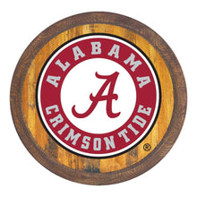 Load image into Gallery viewer, Alabama Crimson Tide: School Seal - &quot;Faux&quot; Barrel Top Sign - The Fan-Brand