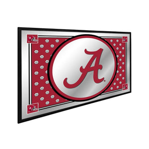 Alabama Crimson Tide: Team Spirit - Framed Mirrored Wall Sign - The Fan-Brand