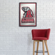 Load image into Gallery viewer, Alabama Crimson Tide: Tide - Framed Mirrored Wall Sign - The Fan-Brand