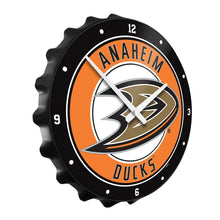 Load image into Gallery viewer, Anaheim Ducks: Bottle Cap Wall Clock - The Fan-Brand