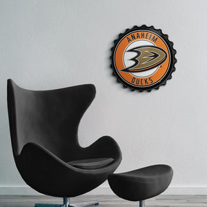 Anaheim Ducks: Bottle Cap Wall Sign - The Fan-Brand