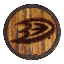 Load image into Gallery viewer, Anaheim Ducks: Branded &quot;Faux&quot; Barrel Top Sign - The Fan-Brand