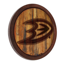 Load image into Gallery viewer, Anaheim Ducks: Branded &quot;Faux&quot; Barrel Top Sign - The Fan-Brand