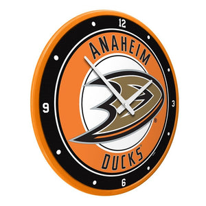 Anaheim Ducks: Modern Disc Wall Clock - The Fan-Brand