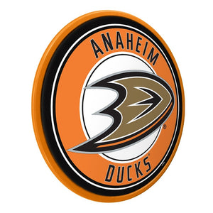 Anaheim Ducks: Modern Disc Wall Sign - The Fan-Brand