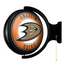 Load image into Gallery viewer, Anaheim Ducks: Original Round Rotating Lighted Wall Sign - The Fan-Brand