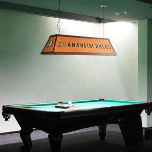 Anaheim Ducks: Premium Wood Pool Table Light - The Fan-Brand