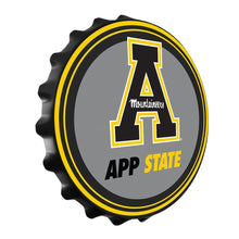 Load image into Gallery viewer, Appalachian State Mountaineers: App State - Bottle Cap Wall Sign - The Fan-Brand