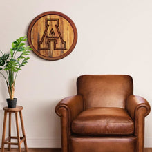 Load image into Gallery viewer, Appalachian State Mountaineers: Branded &quot;Faux&quot; Barrel Top Sign - The Fan-Brand